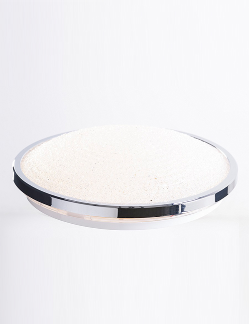 Plafon led cromado 18w 3000k pequeño | Bath And Home Center del Ecuador