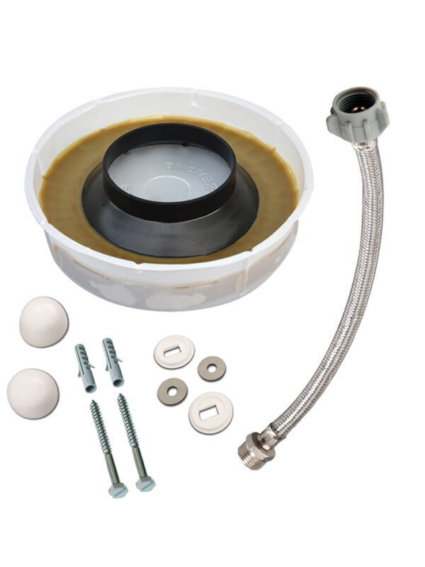 Kit De Instalación Para Inodoro Descarga Al Piso Conexión Directa